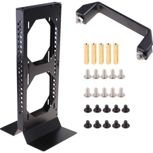 External Water Cooling Dock Bracket for ITX Computer Case Laptop Cooler Radiator