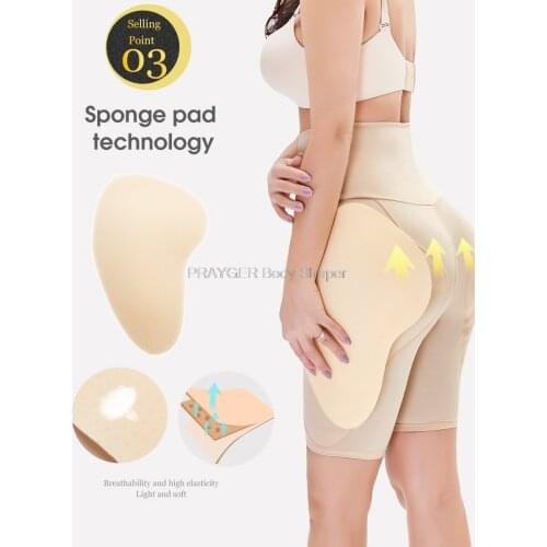 S-6XL Women Sexy Lingerie Big Hip Slimming Underwear Push Up Panties Butt Lifter Fake Buttock Body Shaper Padded Underwear Lady