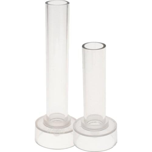 2 Piece Round Church Candle Plastic Candle Mould Soap Mold DIY Candle Making