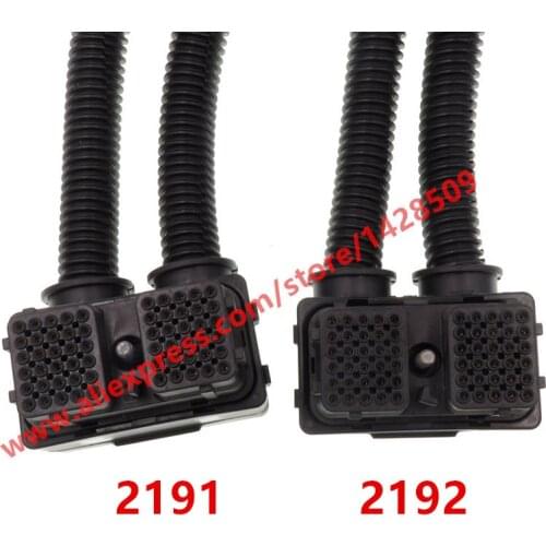 60 Pin EFI ECU Connector 4995445 With Full Wires Computer Board Socket For Cummins