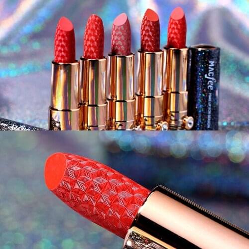 Glossy Sweet Lipstick, 5 Colors, Nourishing Repair, Matte Lip Cosmetics