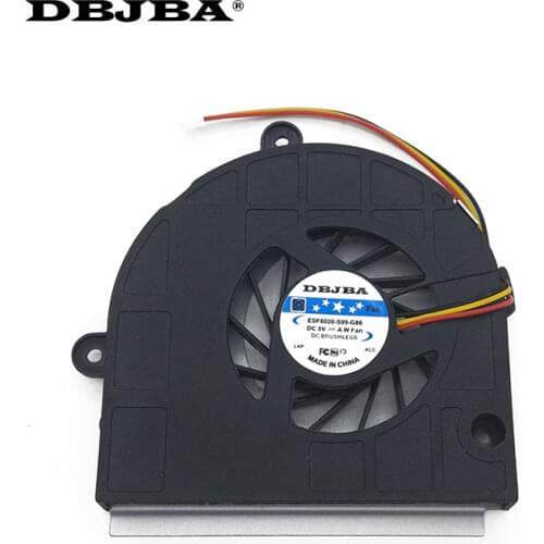 Laptop CPU Cooling Fan for ASUS K43T K43B K53B K53BY K53T A53U X53U X53B MF60120V1-C250-G99 3 PIN Fan