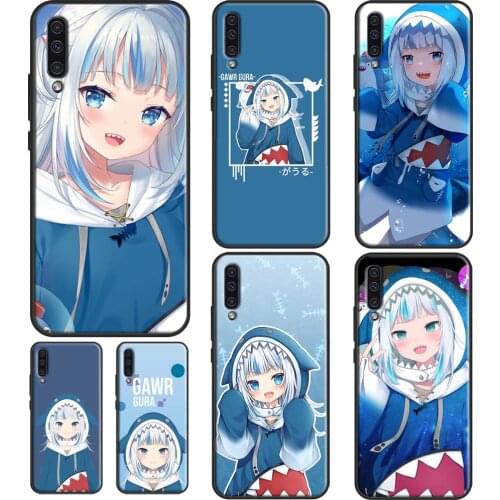 Gawr Gura Hololive Anime Case For Samsung A52 A72 A32 A12 A20e A21S A11 A31 A41 A51 A71 A02S A10 A40 A50 A70 Coque
