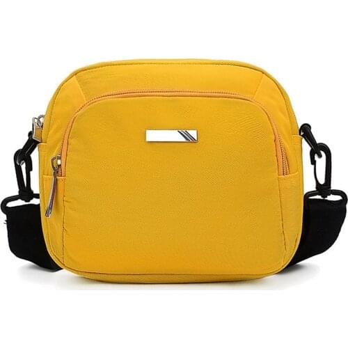 Canvas bag women messenger bag 2020 new fashion small cloth bag one-shoulder Oxford cloth bag wild leisure sports Shoulder Bags