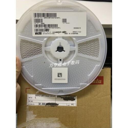 GRM31BR72E683KW01L SMD MLCC 1206 68nF(683) ±10% 250V Ceramic Capacitor GRM31BR73A472KW01L SMD MLCC 1206 4.7nF(472) ±10% 1000V