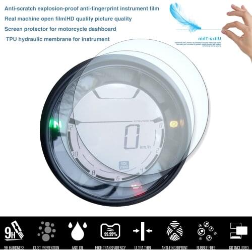 Motorcycle Speedometer Cluster Scratch Protection Film Screen Protector For Ducati Scrambler 400 800 2015 2016 2017 2018