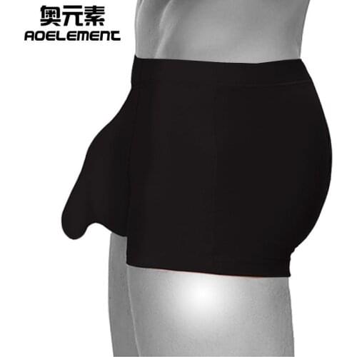 Brand Men boxers shorts Mens Health Underwear U convex Modal Breathable Lifting Hips long nose Physiology Boxer Shorts fashion