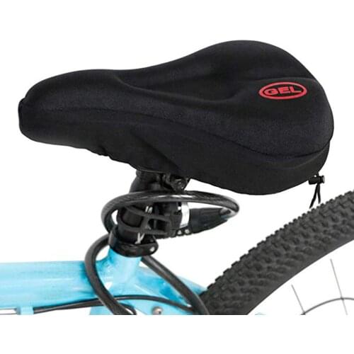 3D Soft Cycling Bicycle Bike Cover Saddle Breathable Mat Cushion Seat Gel Cushion Soft Pad Bicycle Bike Accessories