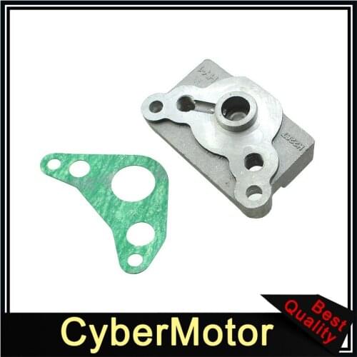 Engine Cover Oil Cooler Adapter Plate For 125cc 140cc Pit Dirt Bike