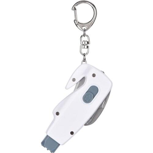 Portable Safety Hammer 6 In 1 Car Window Glass Breaker Emergency Auto Seatbelt Cutter Life-saving Escape Tool For Humen Rescue