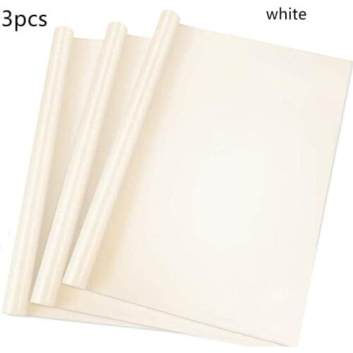 3 Pack Sheet for Heat Press Transfer Sheet Non Stick Heat Transfer Paper Washable Reusable Heat Resistant Baking Sheets