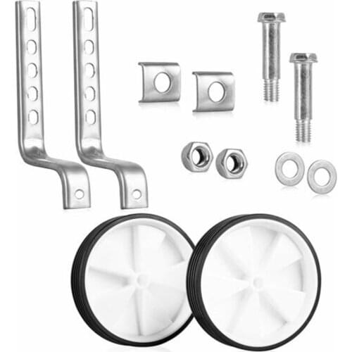 Universal Bicycle Training Wheels 12 To 20'' Wheels Children Bike Side Wheels Bicycle Stabiliser Bicycle Training Wheels