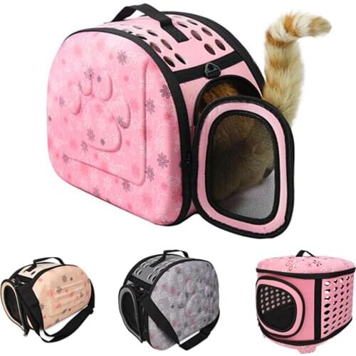 Breathable Cat Carrier Bags Foldable Pet Bags Pet Carrier Small Dog Carrier Bag Cat Fanshional Design Externide Bag Cat Pack Dog
