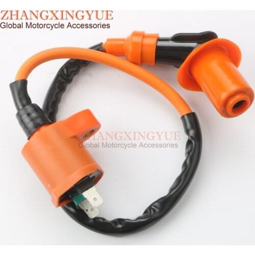 High quality scooter Ignition Coil for BAJA 50 BE500 Retro RT Suncity SC 50cc GY6 4-stroke