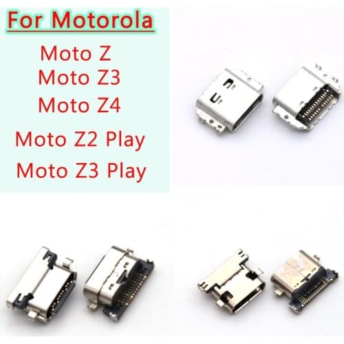 1pcs Type-C USB Charging Port Connector Jack Plug Dock For Moto Motorola Z/Z Play/Z3 Play/Z4 XT1650-05 XT1635