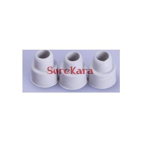 10pcs Dia 23mm Back Rubber Stopper Airlock Hole Bung For Wine Drilled Gum Lab Use