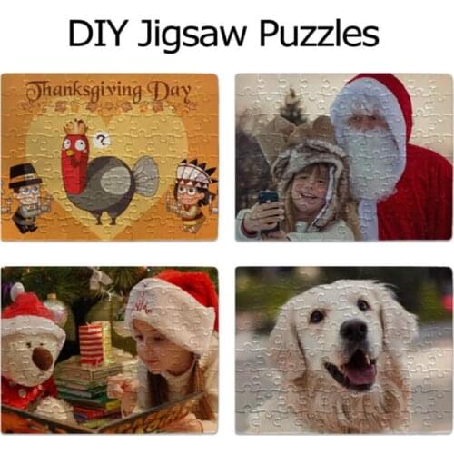 10 Packs Jigsaw Puzzles A4 A5 Sublimation Blanks Puzzles DIY Heat Transfer Craft