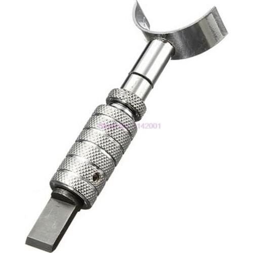 100set Rotating Carving Knife W Blade DIY Handmade Adjustable Copper Swivel Leather Tools Silver Sewing Accessory