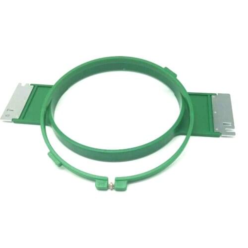 2017 Popular Tajima GREEN Hoops 210mm round shape Total Length 355mm TAJIMA embroidery hoop
