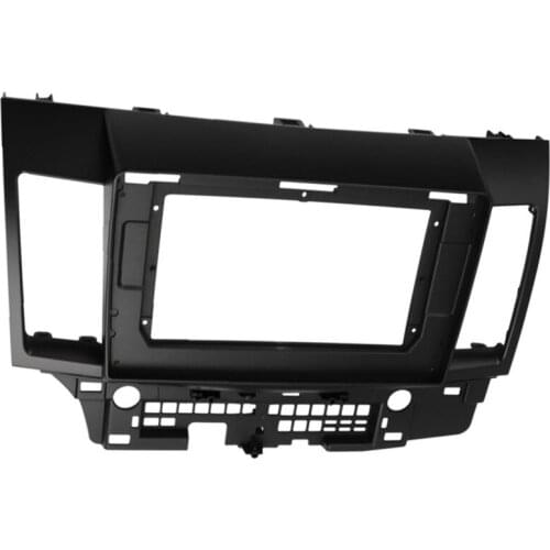 2Din Car Radio Fascia Frame for MITSUBISHI Lancer 2010-2015 Car DVD Player Panel Dash Kit Installation Frame Trim Bezel