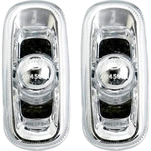 8E0949127 Pair Left Right Side Turn Signal Light Lamp Housing for - A3 S3 A4 S4 2001-2008 A6 2002-2008 S6 RS4 RS6