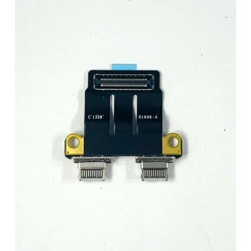 For MacBook Pro 13" 15" A1706 A1707 A1989 A1990 A2159 A2141 Type-C USB C DC Power Board charger port Connector Flex Cable Ribbon