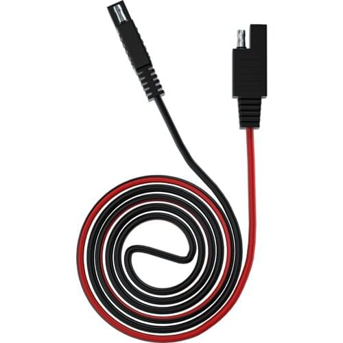 Dual 100CM SAE Socket Connecting Cable to SAE Connector Extension Cable for Car Motorcycle Phone Tablet Power Supply Accessories