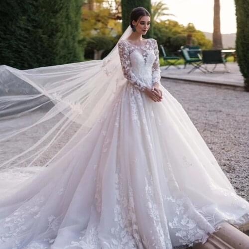 HVVLF Lace Wedding Dresses