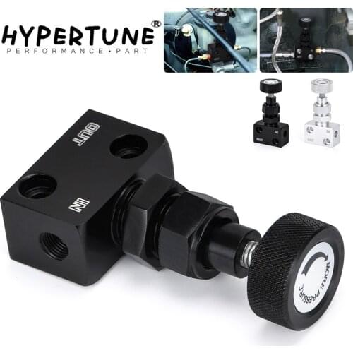 Hypertune - 1/8NPT Brake Proportion Adjustable Prop Valve, Brake Bias Adjuster Knob Type Brisca F2 HT3315