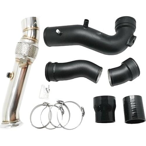 Downpipe+Charge Pipe+Boost Pipe Kit For BM*W 2011-2015 N55 535i/ix 640i/ix F10 F12 F13