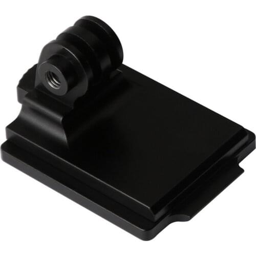 Camera Helmet Fixed Mount Aluminum Alloy Quick Release Camera Adapter Hat Clip for Gopro Hero 8/ 360 One Action Cameras