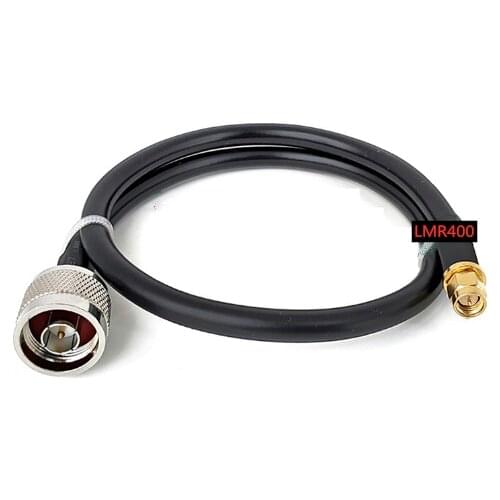 N Male to SMA Male Connector RF Coax Pigtail Antenna Cable LMR400 Jumper Cable