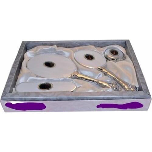 YOUR COMB SET WITH QUALITY COLOR TO ADD ELEGANCE TO YOUR STYLE MIRROR COMB BOX TOILETRY SET FREE SHİPPİNG