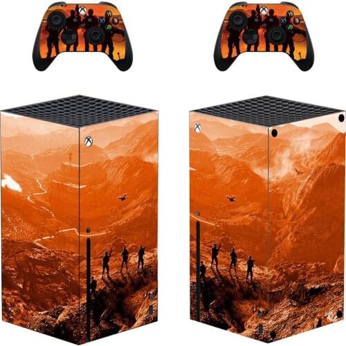 The Division Skin Sticker Cover for Xbox Series X Console and Controllers Xbox Series X Skin Sticker Decal Vinyl