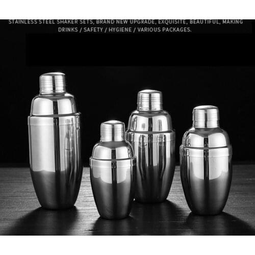 Stainless Steel Scale Cocktail Wine Shaker Bartender Mixing Glass Fruit Juice Snow Grams Cup Bottle Bar Party Tool 350 530 750ML