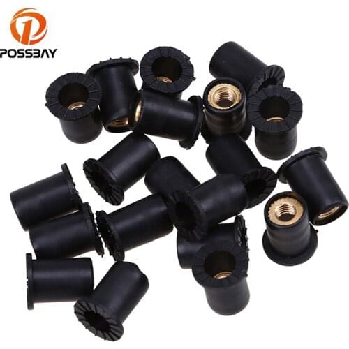 POSSBAY Motorcycle Body Fairing Bolt Screws Motorbike Windshield Bolts Fit For Kawasaki ZX6R 2003-2004 2005-2006 2007-2008