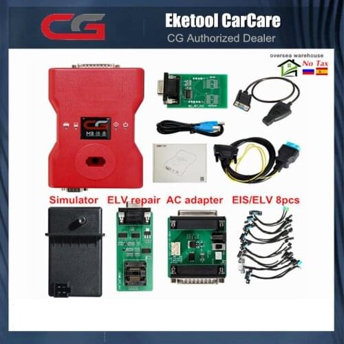 CGDI Prog MB For Benz Car Key Programmer Add Fastest for Benz Support All Key Lost via OBD Ket Matching Add ELV Repair Adapter