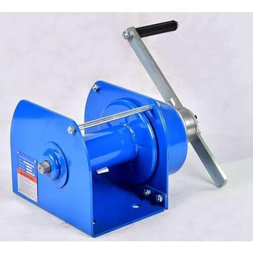2 Tons Manual Winch Two-way Self-locking Heavy Winch Hoist Small Crane Tractor