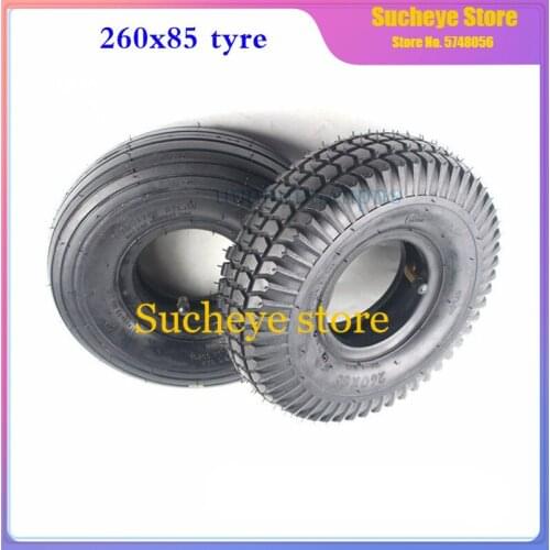 High-quality new 260x85 tires 3.00-4 10''x3'' Scooter tyre and inner tube kit fits electric kid gas scooter wheelChair