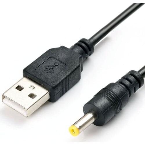 10pcs 5V USB To DC 4.0x1.7 mm Power Charging Cable For Sony PSP 1000/2000/3000