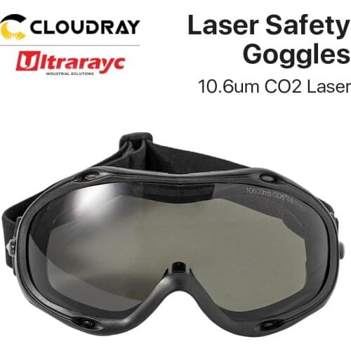Ultrarayc 10.6um CO2 Laser Goggles Laser Safety Glasses Protection Eyewear Protective Glasses Shield For Co2 Engraving Machine