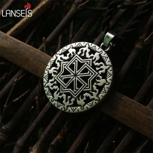 1pcs Slavic jewelry,Slavic amulet pendant, Molvinets, talisman, slavic symbol, shield from bad ,norse men necklace