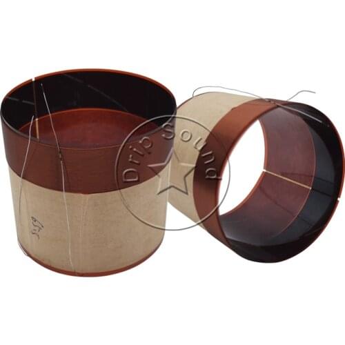 2pcs 65.5mm 65.5 Core 8ohm Bass Voice Coil KSV Kapton Woofer Sound Drive Speaker Repair Parts