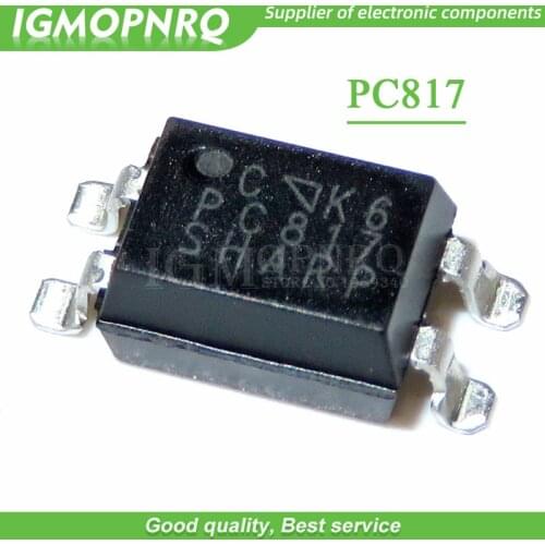 50PCS PC817C SOP4 PC817-C SOP PC817 C SMD new and original IC