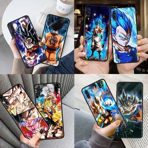 Anime Son Goku Case for Samsung A50 A51 A70 A71 A21s Phone Cover For Galaxy A10 A20e A30 A40 A20s A10s Soft Coque