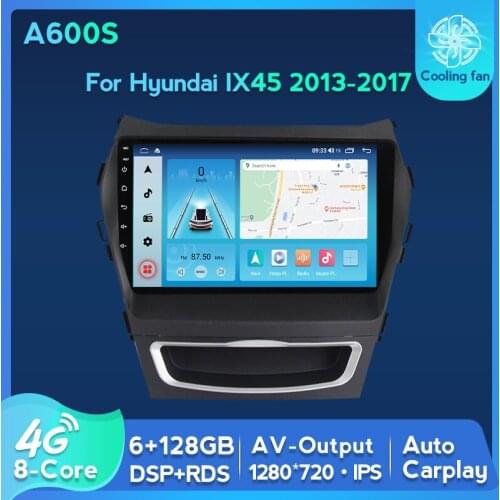 6G+128G DPS RDS Android 11 For Hyundai IX45 2013-2017 Car Radio Auto Multimedia DVD Player GPS Navigation Auto carplay 2 din