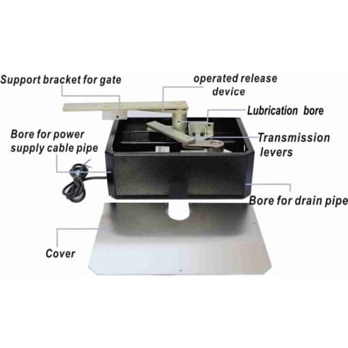 24V 300KGS Automatic Underground swing gate controller