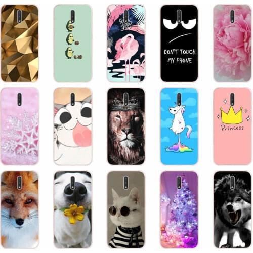 For Nokia 2.3 Case Cover Bumper On For Nokia 2.3 TPU Soft Silicone Back Cover Case For Nokia 2.3 Coque Fundas cat