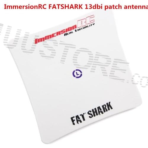 Hot Sale Immersion Fatshark SpiroNET CP Patch 5.8GHz 13dBi RHCP FPV Antenna SMA connector For FPV Multicopter Part