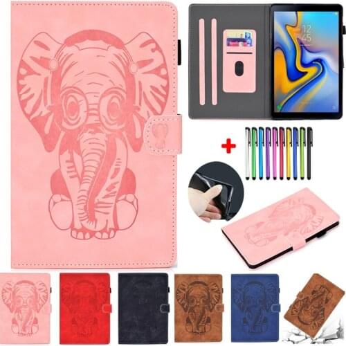 Magnetic Tablet Case Soft TPU Inner For Huawei Matepad T8 Case 8'' 2020 Kobe2-L03 Kobe2-L09 Elephant Pattern Cover T8 T 8 Funda